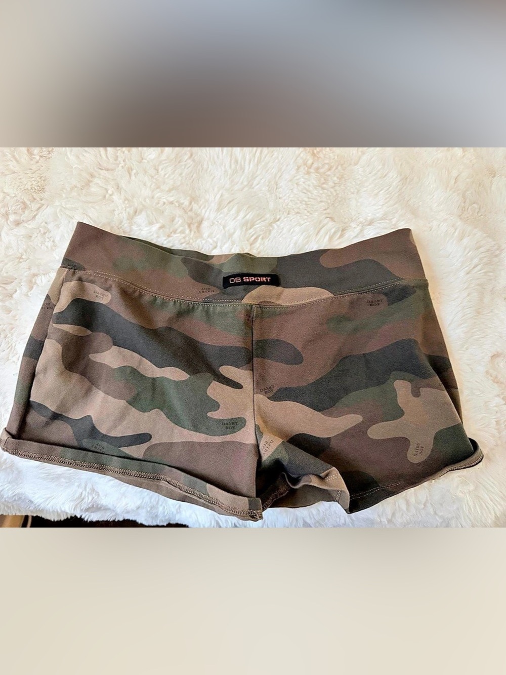 DB sport camo shorts